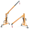 hydraulic cranes and lifting arms for tractors with 3 point hitch
