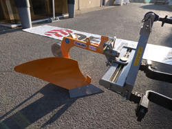 charrue simple dp 35 pour tracteur avec réglage de l inclinaison