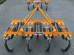 cultivateur 7 dents pour tracteur largeur 140cm pour préparation du sol mod de 140 7