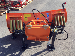 lame à neige frontale avec plaque ln 175 a