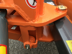 lame à neige frontale avec plaque ln 175 a