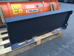 lame à neige pour chargeuse compacte lns 170 m