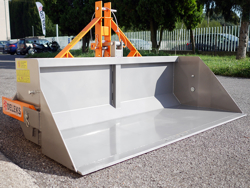 godet benne de 200cm lourd pour tracteur type same mod prm 200 h