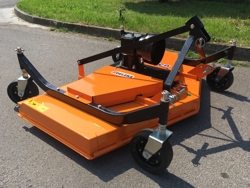 tondeuse portée 3 lames pour tracteur kubota iseki ect mod dm 150