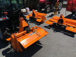 rotovator déportable dfl 135 léger pour tracteurs type solis yanmar etc