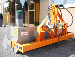 godet de 180cm hydraulique pour tracteur avec attelage 3 points standart mod pri 180 h