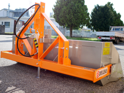 godet de 180cm hydraulique pour tracteur avec attelage 3 points standart mod pri 180 h