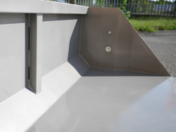 godet pour tracteur 2 mètres avec vérin hydraulique pour tracteur mod pri 200 h