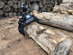 grappin à bois pour mini pelles et grues forestières modèle dk 10