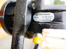 grappin à bois avec rotateur 3 tonnes modèle dk 11c gr 30