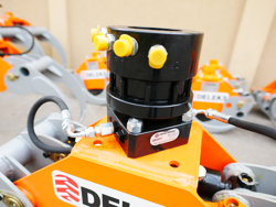 grappin à bois avec rotateur 360 continue modèle dk 11c gr 30ff