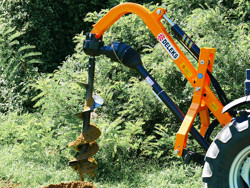 tarrière hydraulique pour attelage 3 points tracteur modèle l 50h