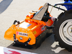 rotovator mélangeur de litière pour tracteur pavo 140