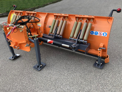 lame à neige frontale avec plaque ln 250 a