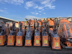 epareuse hydraulique pour tracteur avec broyeur ou taille haie mod airone 100