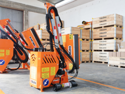 epareuse hydraulique pour tracteur avec broyeur ou taille haie mod airone 100