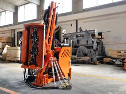 epareuse hydraulique pour tracteur avec broyeur ou taille haie mod airone 100