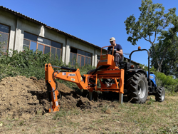 pelle rétro universelle pour tracteur drs 2000t