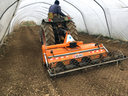 enfouisseur de pierres dfu 160 pour tracteur carraro foton etc