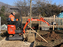 mini pelle 1 tonne m100