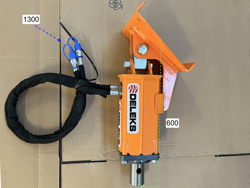 tarrière hydraulique pour mini pelles zhd