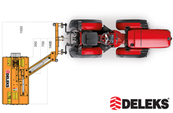 broyeur d accotement léger volpe 100 pour micro tracteur