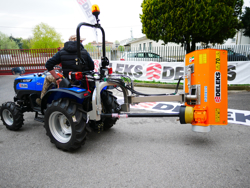 broyeur d accotement léger volpe 100 pour micro tracteur