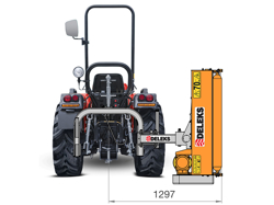 broyeur d accotement polyvalent à marteaux modèle volpe 140