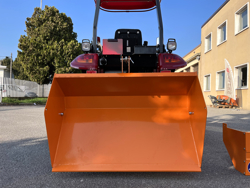 godet de chargement pour tracteur kubota solis etc modèle bucket 140 h l