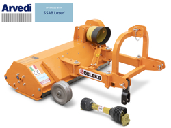 broyeur à marteaux fléaux lynx sp140 déportable pour verger et sarments