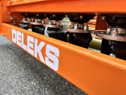 herse rotative avec rouleau kr 160 pour tracteur