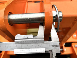 herse rotative avec rouleau kr 160 pour tracteur