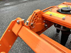 herse rotative avec rouleau kr 160 pour tracteur