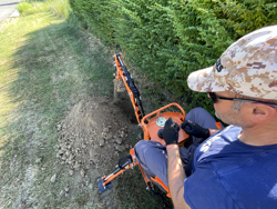 pelle rétro universelle pour micro tracteur drs 1000