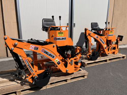 pelle rétro universelle pour micro tracteur drs 1000t