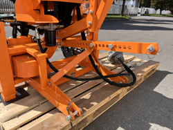 pelle rétro universelle pour micro tracteur drs 1000t