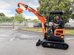 grappin a bois pour mini pelles et grues forestières modele dk 10h gr 10