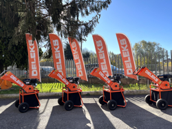 broyeur de branches thermique dk 300 bs à tambour moteur