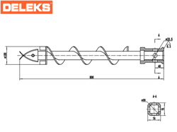 méche diamètre 10cm s100