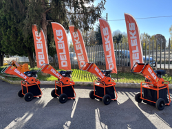 broyeur de branches thermique dk 300 lc à tambour moteur 6.5cv