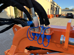 broyeur d accotement latéral dragon 200 à marteaux pour tracteur