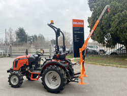 grue hydraulique pour micro tracteurs comme kubota iseki mod el 300