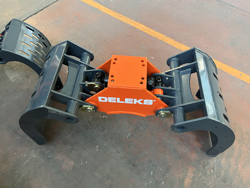 pince de demolition et de tri pour mini pelles et grues forestieres dkp 15