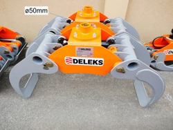 grappin à bois pour pelles et grues capacité 2000kg mod dk 16