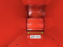 broyeur de branches à disque dk 1200se production de copeaux brf