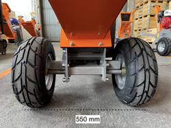 broyeur de branches thermique dk 500 bs à tambour moteur 15cv