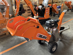 broyeur de branches thermique dk 500 bs à tambour moteur 15cv