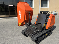 minidamper a moteur kubota m8000rk