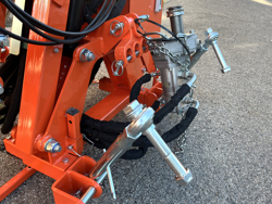 epareuse hydraulique pour tracteur avec broyeur ou taille haie mod merlo