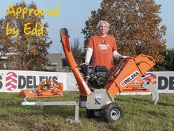 broyeur de branches thermique dk 800 lf à tambour moteur 15cv